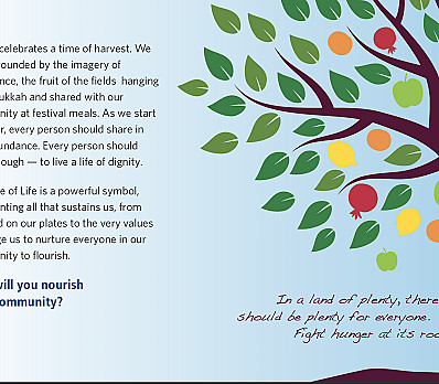 Sukkot 2022 Tree Activity