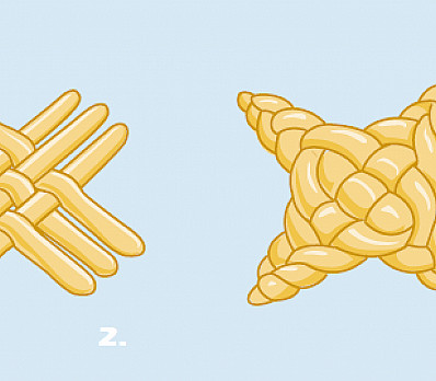 How to Braid a Round Challah
