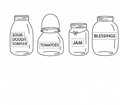 Rosh Hashanah Blessing Jar