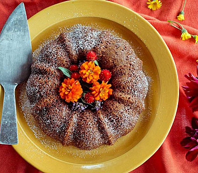 Apple Cider Honey Cake by Joan Nathan